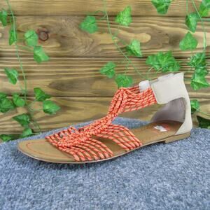 Circus Sam Edelman Women's Becca Gladiator Orange Synthetic 7.5 Medium Used 2025